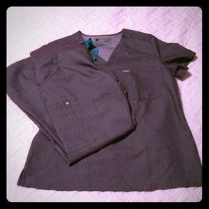 Figs Graphite Scrubs S/XSP